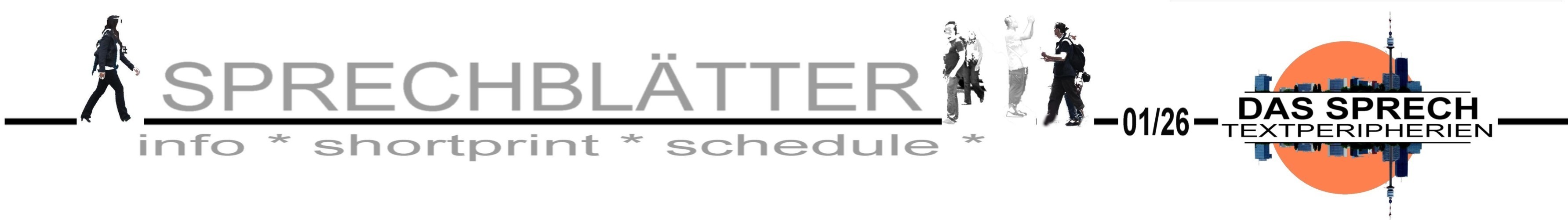 Sprechbl�tter 01/26